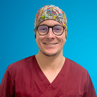 Dr Axel Aïssou, chirurgien-dentiste et associé du Dr Olivier Azorin à Montauban.